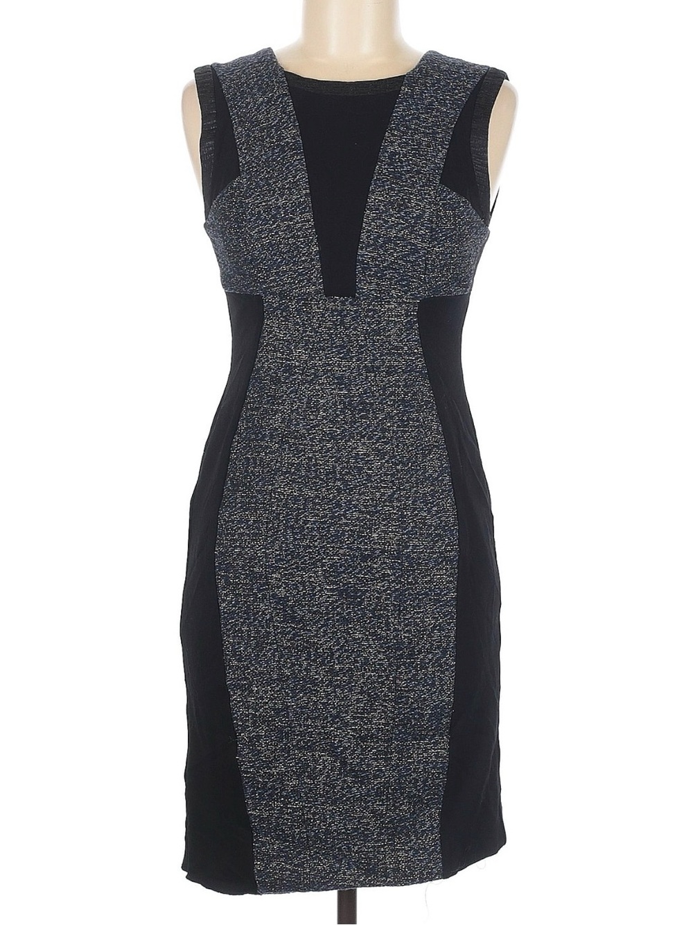 Joanna Baraschi NYC Sleeveless Colorblock slimming Sheath Dress | Size 6